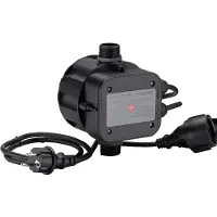 Wiltec Druckschalter mit Kabel EPC-5 230V 1-phasig bis 10 bar, Druckwächter mit Trockenlaufschutz für Hauswasserwerke und Pumpen, zuverlässige Pumpensteuerung