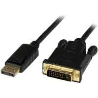 StarTech.com 90cm Aktives DisplayPort auf DVI Kabel - DP zu DVI 1920x1200 - Schwarz, 0,9 m, DisplayPort, DVI-D, Männlich, Männlich, Gerade