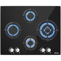 IsEasy Mgbg-604b Glass Gasherd 4 Brennern