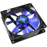 Noiseblocker BlackSilentFan XE2, Ventilator, 9,2 cm, 1800 RPM, 21 dB, 65 m³/h, Schwarz