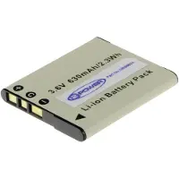 2-Power Digital Camera Battery 3.6V 630mAh