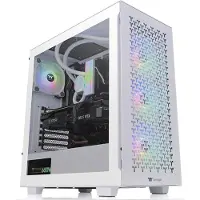 Thermaltake CA-1S3-00M6WN-03, Midi Tower, PC, Weiß, ATX, micro ATX, Mini-ITX, SPCC, 16 cm