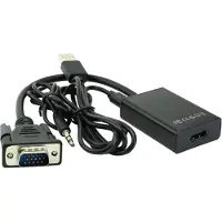 Microconnect VGA - HDMI Konverter mit USB-Stromversorgung