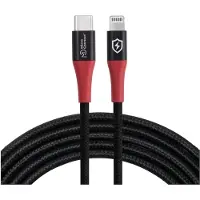 Microconnect MC-CLIGHTNING-SC, 1,5 m, Stecker, Stecker, Schwarz, Gerade, Gerade