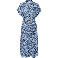 ONLY ONLJAKIRI Langes Kleid Hemdblusenkleid