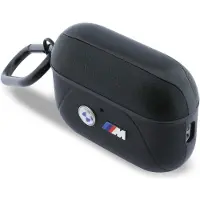 BMW Hülle für AirPods Pro 3, M Curved Line, Schwarz