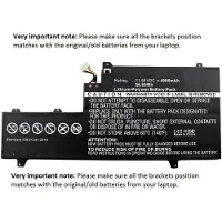 CoreParts - Laptop-Batterie - Lithium-Polymer - 4900 mAh - 56,6 Wh - Schwarz - für HP EliteBook x360 1030 G2 Notebook (