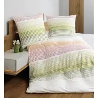 Janine Design Mako-Satin-Bettwäsche-Garnitur 87113 J. D. Farbe multicolor Größe 135x200+80x80