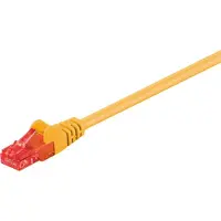 Microconnect B-UTP6005Y, 0,5 m, Cat6, U/UTP (UTP), RJ-45, RJ-45, Gelb