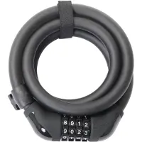 Contec Zahl.Kab.Schl.Powerloc 15 mm X 185 cm, Schwarz