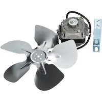 Europart Ventilator Universal 10 Watt 230 Volt mit Haltebügel Flügel für Kühlschrank