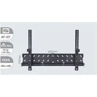 VivoLink VLMW4065T, Wand, Schwarz, 1 Stück(e)