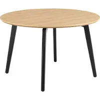 Ebuy24 Cadiz Esstisch 120x120cm Natur.