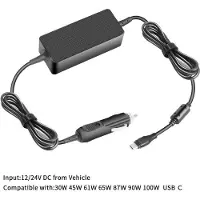 CoreParts MBXUSBC-DC0004, Laptop, Drinnen, 12-24 V, 100 W, 20 V, DC1-to-DC2