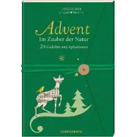 Coppenrath Verlag Brief-Adventskalenderbuch - Advent im Zauber der Natur