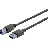 VivoLink PROUSB3AB7C, 7 m, USB A, USB B, USB 3.2 Gen 1 (3.1 Gen 1), Schwarz