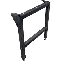 ADB Werkbankfüße anthrazitgrau 70,0 cm 58,0 - 98,0 cm