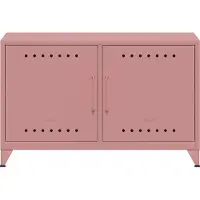Bisley Sideboard Fern Cabby, 1 Fachboden, (H x B x T) 725 x 1140 x 400 mm, pastellpink