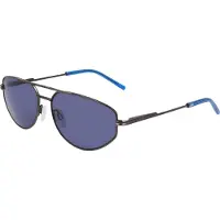 DKNY DK117S 070 SATIN GUNMETAL 57/15/140 FEMALE Sonnenbrillen