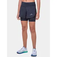 Ronhill Shorts W TECH 4.5" TWIN SHORT Lady, ganz schwarz Größe: 12