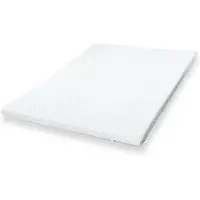 THE WHITE STONE Topper aus viskoelastischem Schaum 90 x 200 cm | Matratzenauflage 6 cm | Matratzenschoner mit abnehmbarem antibakteriellem und antimykotischem Bezug