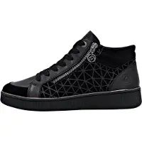 Remonte Hohe Sneaker aus Goatsuede-Leder