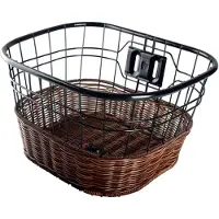Krayton C56-tb-10k Large Steel Rattan Large 38 X 30 X 22 Cm Korb