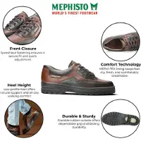 Mephisto Barracuda MT Mephi-Tex, Mamouth 751 / Sup-Hydro 351 (Glattleder), Dark Brown, Weite G 42