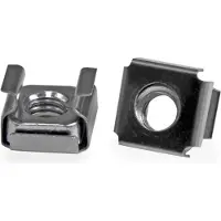 StarTech.com .com 50er-Pack M6 Käfigmuttern und Werkzeug für 19 und 10 Zoll Serverracks, Netzwerkschränke und Gehäuse, Silber, TAA, Käfigmutter, Edelstahl, Edelstahl, M6, CE, TAA, REACH, 215,5 g