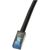 Logilink CQ7123S, 30 m, Cat6a, S/FTP (S-STP), RJ-45, RJ-45, Schwarz