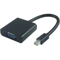 Microconnect Mini Displayport-VGA M-F Czarny