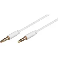 Microconnect AUDLL1.5W 1.5m 3.5mm 3.5mm Weiss Audio-Kabel
