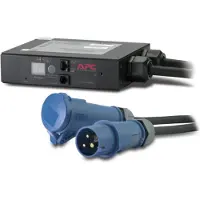 APC Lineares Strommessgerät, 16 A, 230 V, IEC309-16 A, 2P+G, Elektronisch, PlugIn einfügen, Leistungsstrom, Schwarz, A, LCD