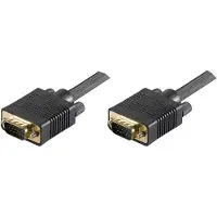Microconnect Full HD SVGA HD15-Kabel 7 m Monitorkabel, Schwarz