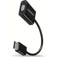 Axagon RVD-VGN video cable adapter 0.16 m DisplayPort VGA (D-Sub) Black
