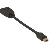 Microconnect MDPDP-4K, 0,15 m, Mini DisplayPort, DisplayPort, Stecker, Buchse, 4096 x 2160 Pixel