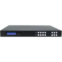 VivoLink VLHDMIMAT4X444, AV-Matrix-Umschalter, 4096 x 2160 Pixel, 18 Gbit/s, 10,100,1000 Mbit/s, Schnelles Ethernet, Gigabit Ethernet, LPCM