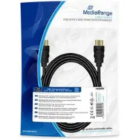 MediaRange HDMI High Speed Ethernet Anschlussk. 18Gibt/s 3m