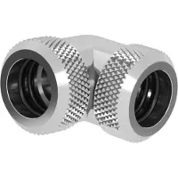 BARROW Multi-Link Adapter 90 Grad 12mm AD auf 12mm AD Hardtube - silber