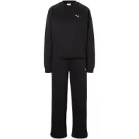 Puma Damen Freizeit / Mode Sommer GJ Anzüge Anzüge lang Da Loungewear Standard Sweat Suitt FL cl