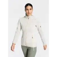 CMP Dicke gestreifte Kapuzenfleecejacke Damen Knit-Tech