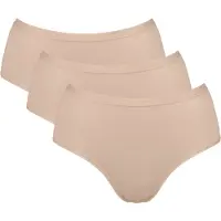 Sloggi Midislip "GO Daily Cotton" Glanz-Effekt Details, weich, Baumwollmix, bequem, elastisch