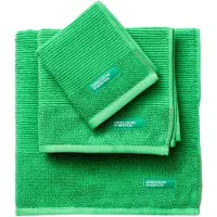Benetton Badetuchset 4 Einheiten 3 Stücke