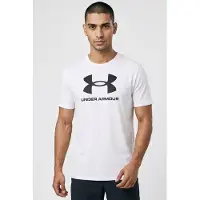 Under Armour Sportstyle Logo Update SS white black (100) L