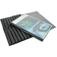 Rapesco Klemmmappe 1595 230 mm x 310 mm Schwarz