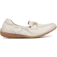 Caprice Damenschuhe Halbschuhe Mokassin Mokassin Beige Freizeit