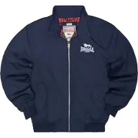 Lonsdale Herren Jacke ACTON schmale Passform, Dark Navy/White, S