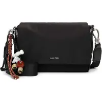 Suri Frey Umhängetasche Sandey Handbag with Flap Black schwarz