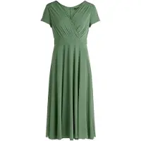 Vera Mont Cocktailkleid im Glitzer-Look in Pale Peridot | Gr.: 46