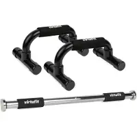 VirtuFit Kombi-Set Klimmzugstange und Liegestützgriffe
